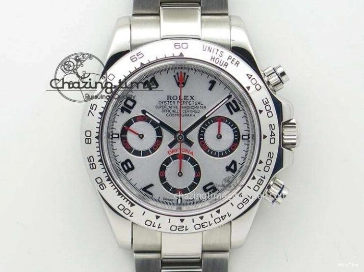 MiroTime 0411 Daytona 126519 QF 1:1 Best Edition Black Gray Dial on Oysterflex Strap QF4131 V Vibrant 340